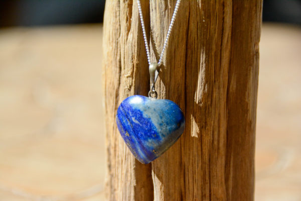 Lapis Lazuli - Pendentif coeur