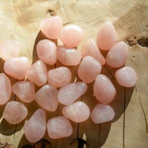 Quartz Rose - Pierre roulée