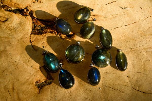 Labradorite - Pendentif monture en argent – Image 3