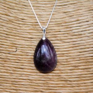 Améthyste - Pendentif Grande Goutte