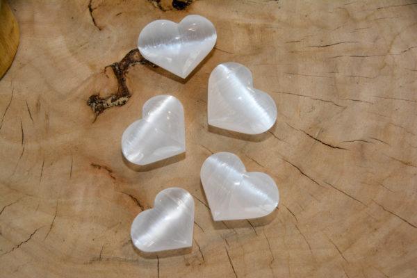 Coeur en Sélénite – Image 2