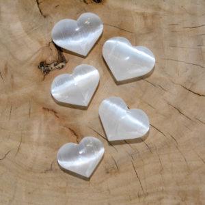 Coeur en Sélénite
