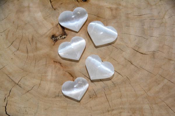 Coeur en Sélénite