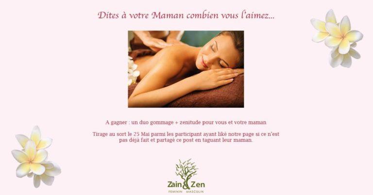 Actualité 12 Encore quelques jours pour participer à notre jeu concours de la fête des mères !! Un duo gommage + ...