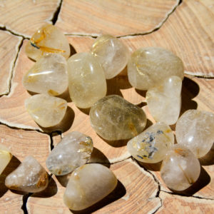 Cristal Rutile - Pierre Roulée