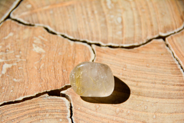 Cristal Rutile - Pierre Roulée – Image 2