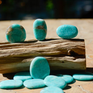 Amazonite - Pierre Plate
