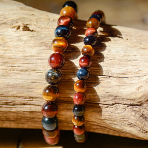 Oeil de tigre, Oeil de faucon & Oeil de taureau - Bracelet