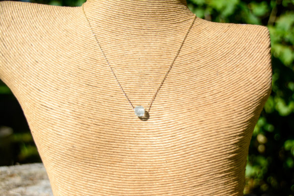 Aigue Marine - Collier Rond