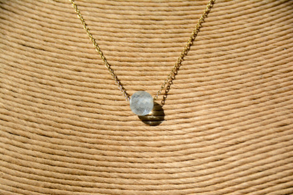 Aigue Marine - Collier Rond – Image 2