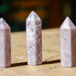 Lépidolite - Pointe