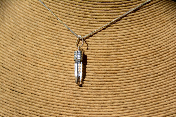 Cristal de Roche - Pendentif Petite Pointe