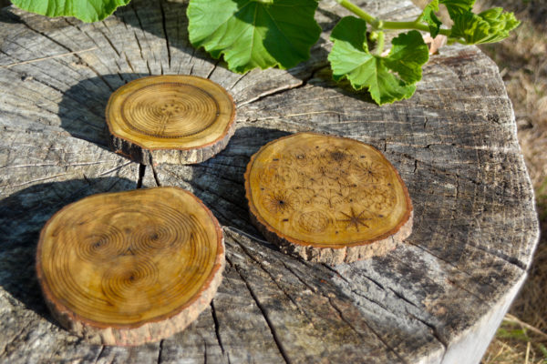 Plaque de Rechargement en bois de Lila