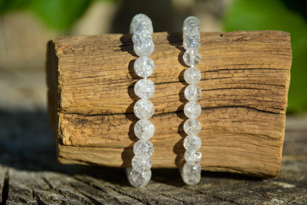 Cristal de Roche Craquelé - Bracelet