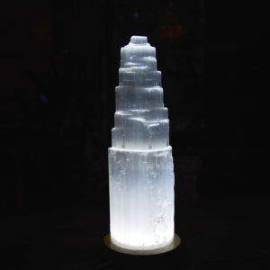 Sélénite - Lampe Gratte Ciel
