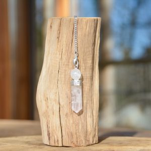 Quartz Rose - Pendule Petite Pointe