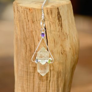 Cristal de Roche - Pendule Chakras