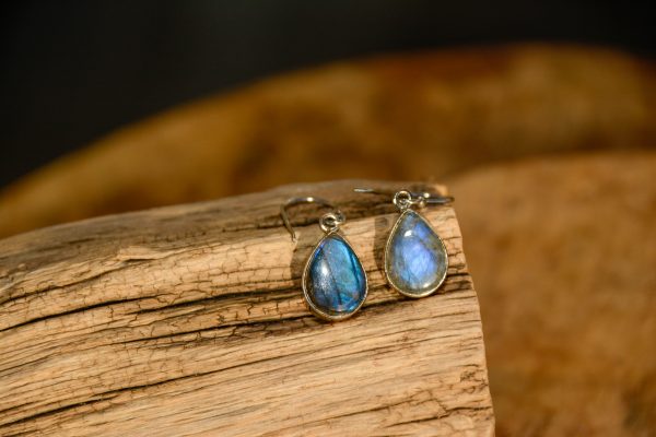 Labradorite - Boucles d'Oreilles – Image 2