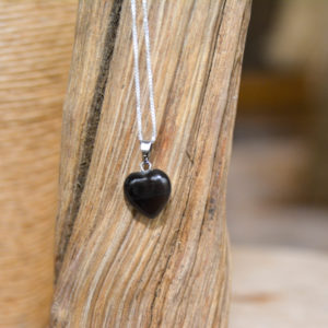 Obsidienne Oeil Céleste - Pendentif Petit Coeur