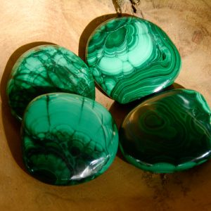 Malachite - Pierre plate