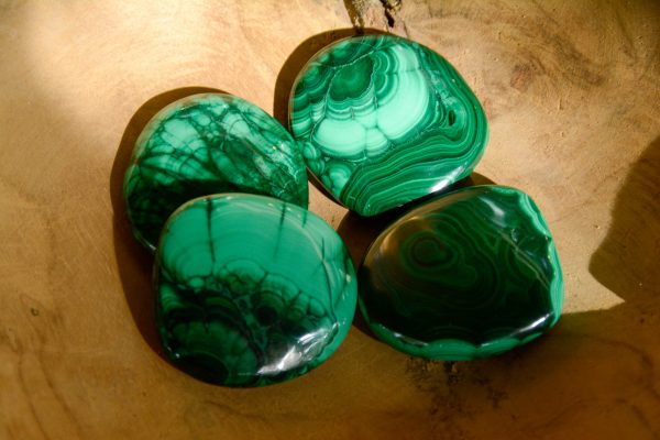Malachite - Pierre plate